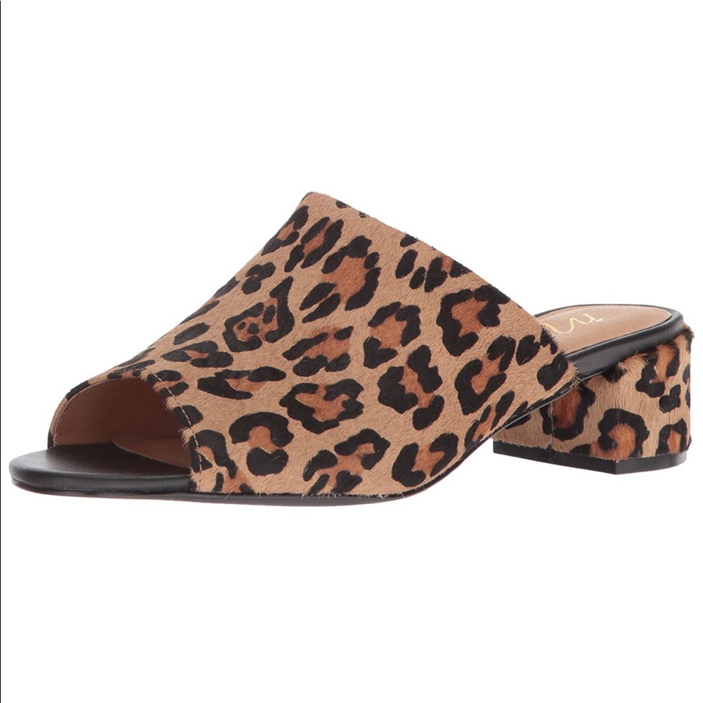 Matisse Cow Hair Slides